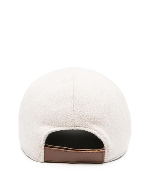 Eleventy Pink Logo-Embroidered Cap for men