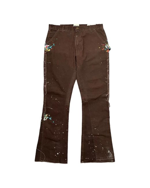 GALLERY DEPT. Brown La Flared Trousers for men