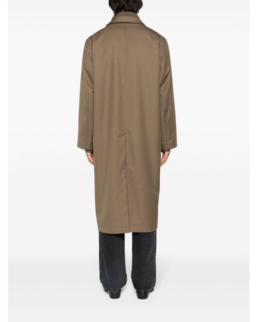 Manteau mi-long Asymmetric Lemaire pour homme en coloris Natural