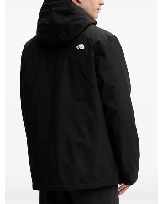 The North Face Black Hooded Zip Jacket for men