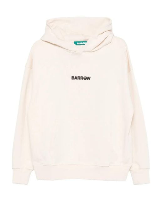 Sudadera con capucha y oso estampado Barrow de color White