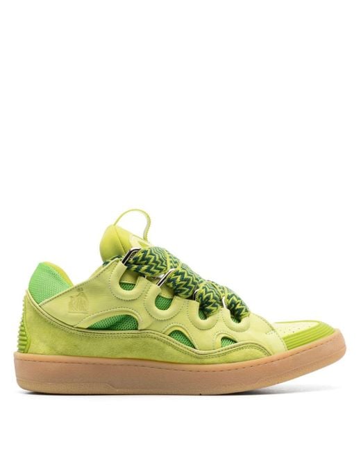 Lanvin Green Sneakers for men