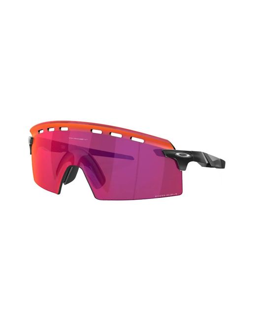 Oakley Pink Encoder Strike Vented Oversize-Frame Sunglasses
