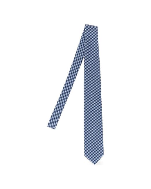 Tom Ford Blue Star-Jacquard Tie for men