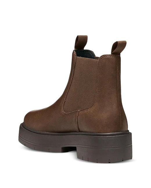 Geox Brown Stiefeletten mit Lasche