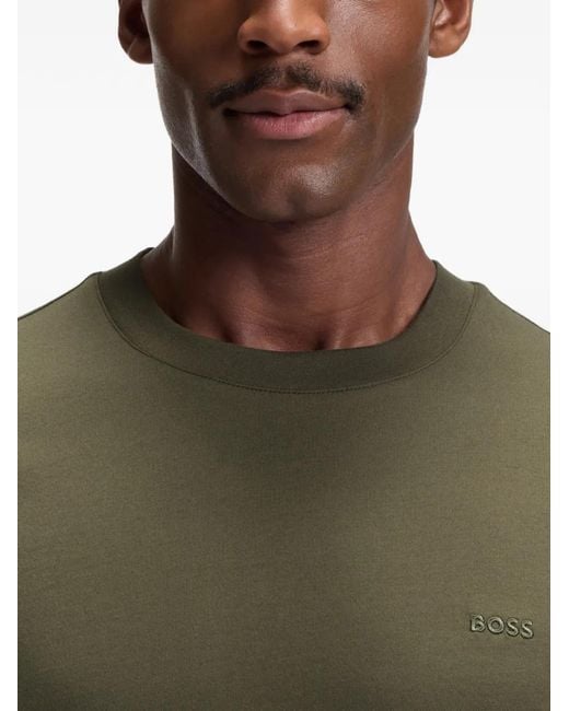 Boss Green Logo-Detail T-Shirt for men