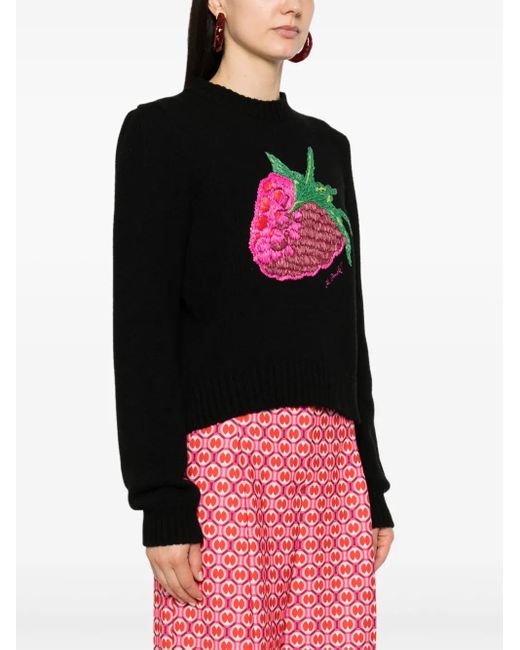 LaDoubleJ Black Lampone Sweater