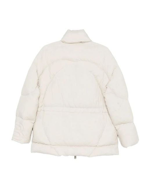 Bacon White Welt-Pocket Padded Jacket