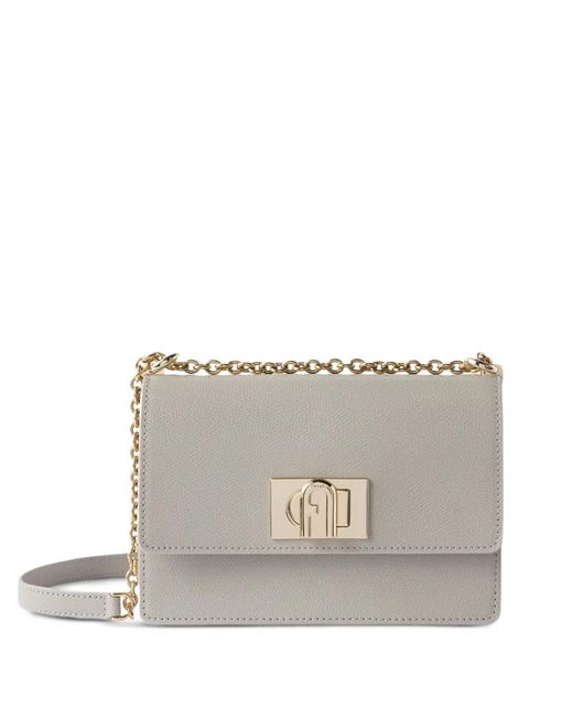 Furla Gray 1927 Crossbody Mini Bag