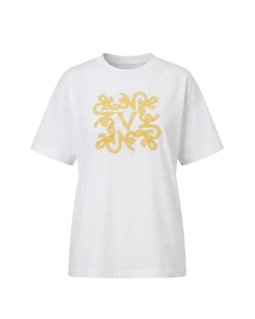 ViCOLO White Short-Sleeve T-Shirt