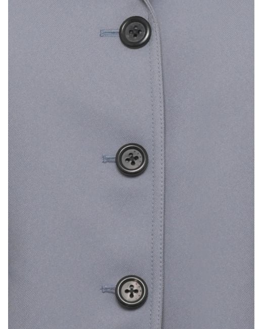 Marni Blue Single-Breasted Blazer