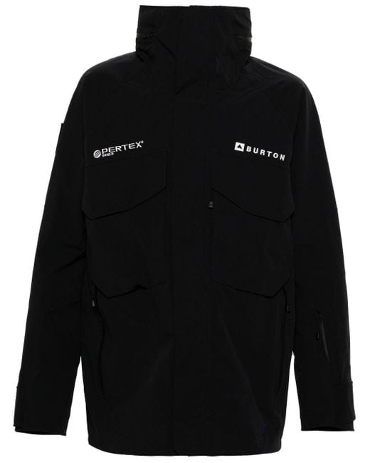 Burton Black Daybeacon 3l Hooded Ski Jacket for men
