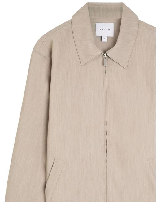 Raith Natural Zip Jacket for men