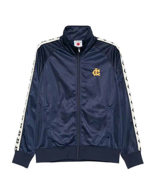 ICECREAM Blue Logo-Embroidered Jacket for men