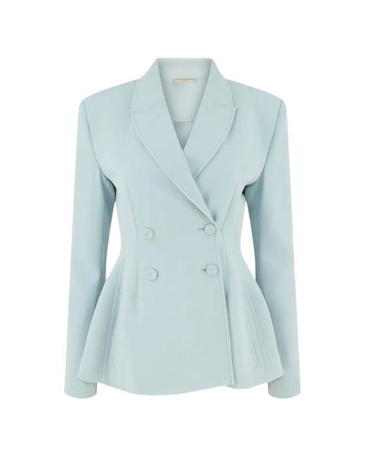 Alexis Blue Helen Double-Breasted Jacket