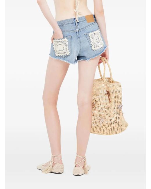 Alanui Blue Shorts