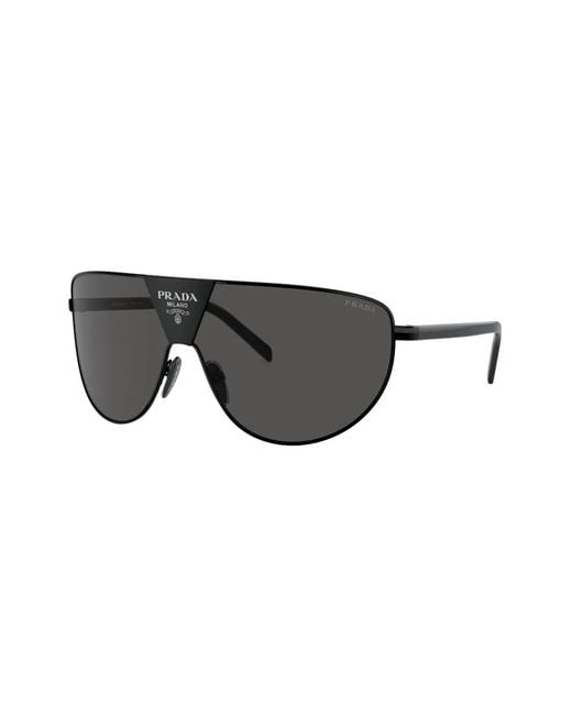 Prada Black Oversize-Frame Sunglasses