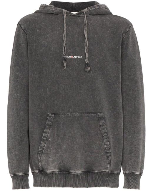 saint laurent logo hoodie sale