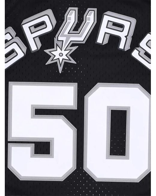 Jersey Swingman NBA Spurs 98-99 David Robinson Mitchell & Ness de hombre de color Black