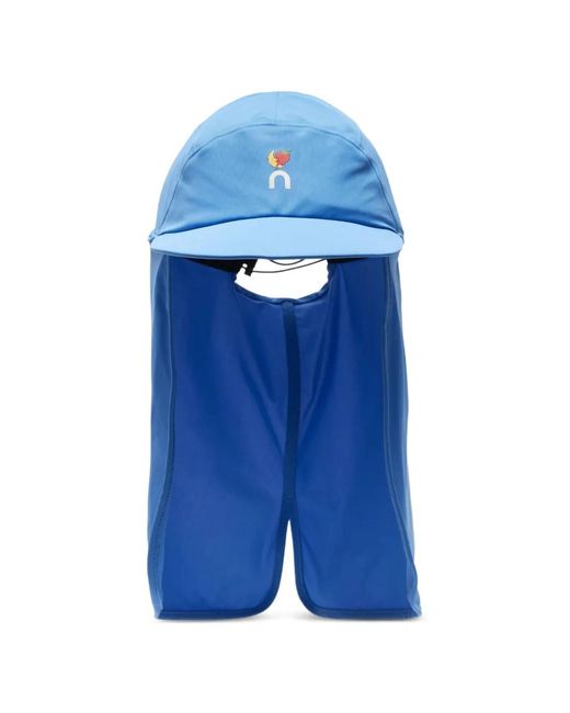 On Shoes Blue X Sky High Farm Goods Logo-Detail Hat