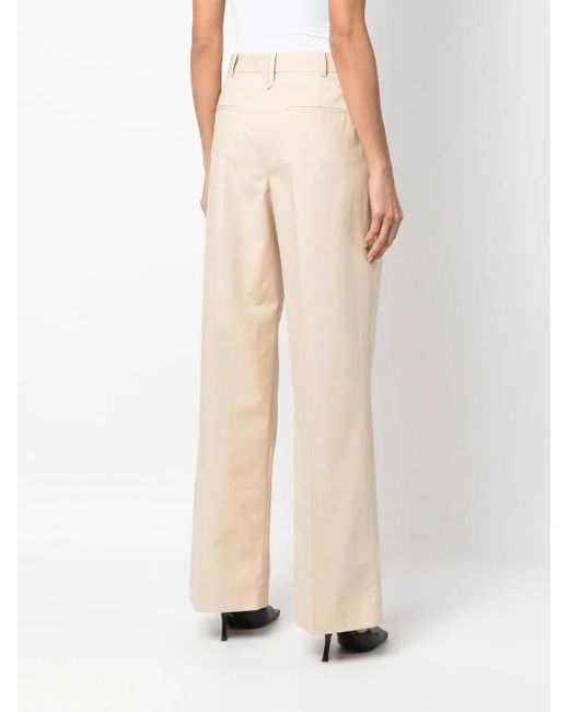 Calvin Klein Natural Pants With Logo