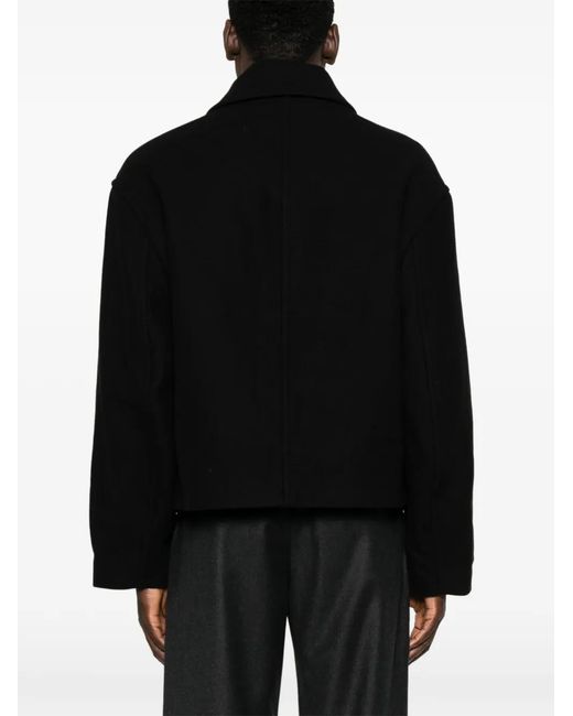 Studio Nicholson Black Zip-Up Jacket for men