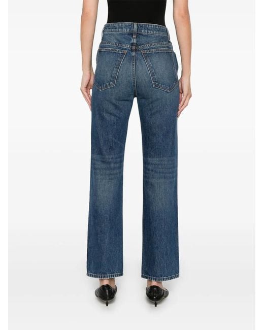 Khaite Blue Abigail Jeans