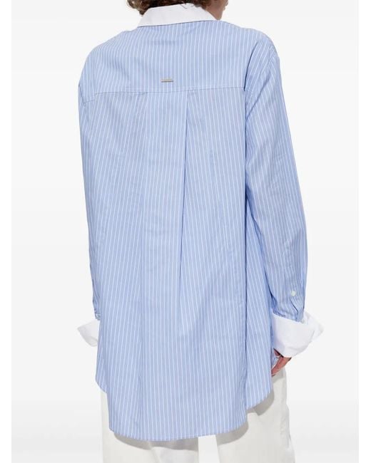 AllSaints Alber Blouse in het Blue