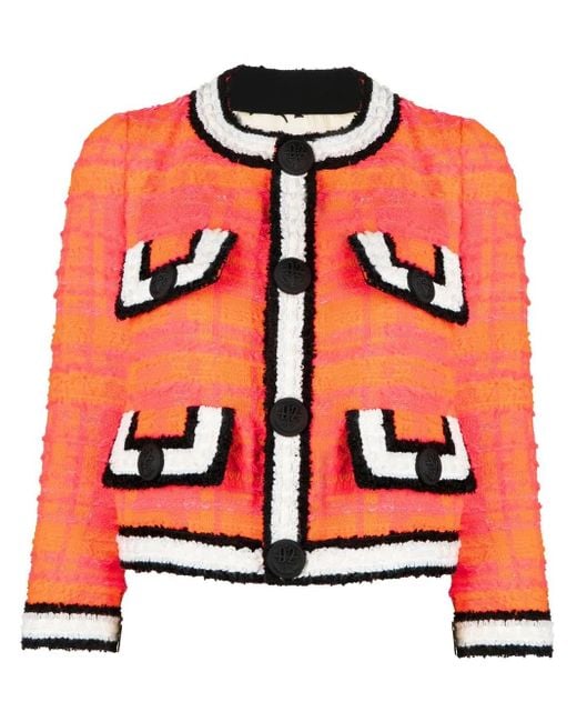 Chaqueta corta con botones DSquared² de color Red