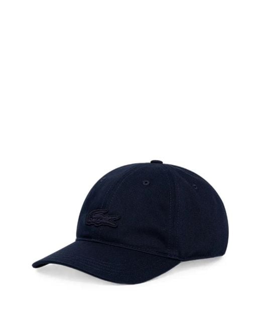 Lacoste Blue Logo-Embroidered Baseball Cap
