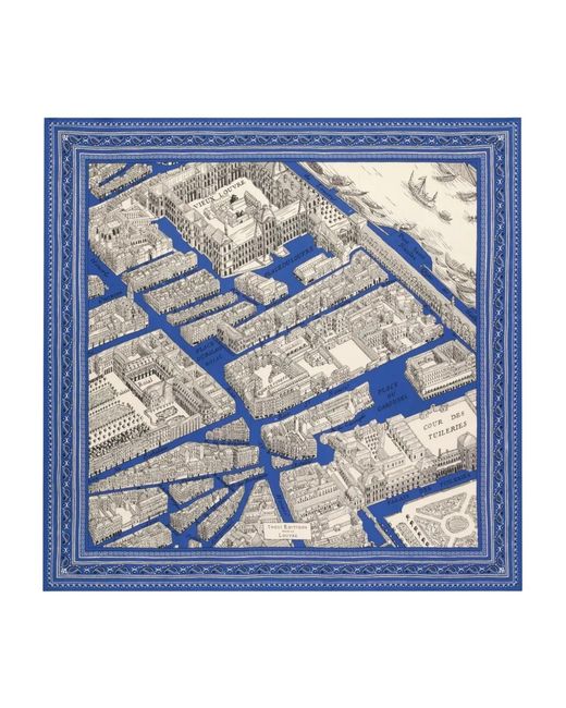 Inoui Edition Blue Louvre Scarf