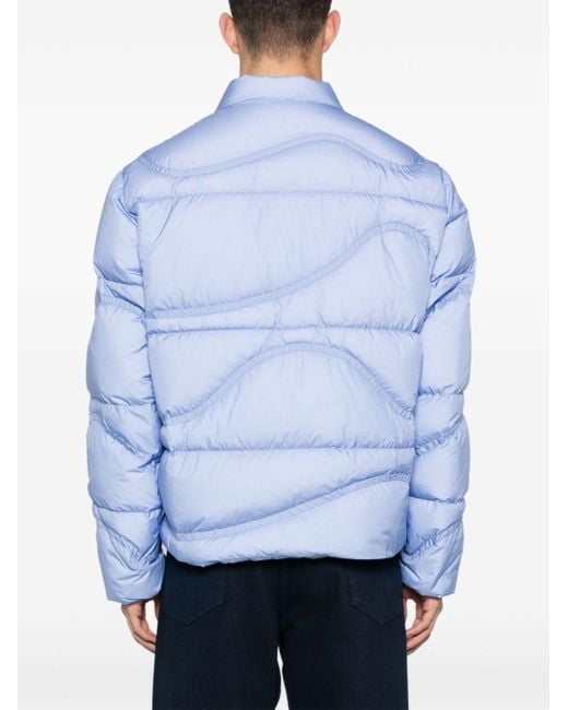 Moncler Blue Tayrona Padded Jacket for men