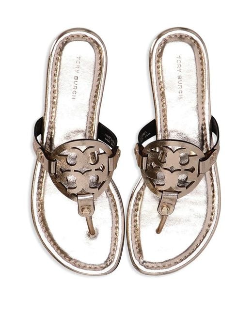 Tory Burch Metallic Miller Sandals