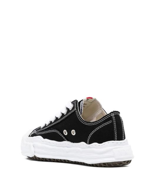 Maison Mihara Yasuhiro Black Hank Low-Top Sneakers