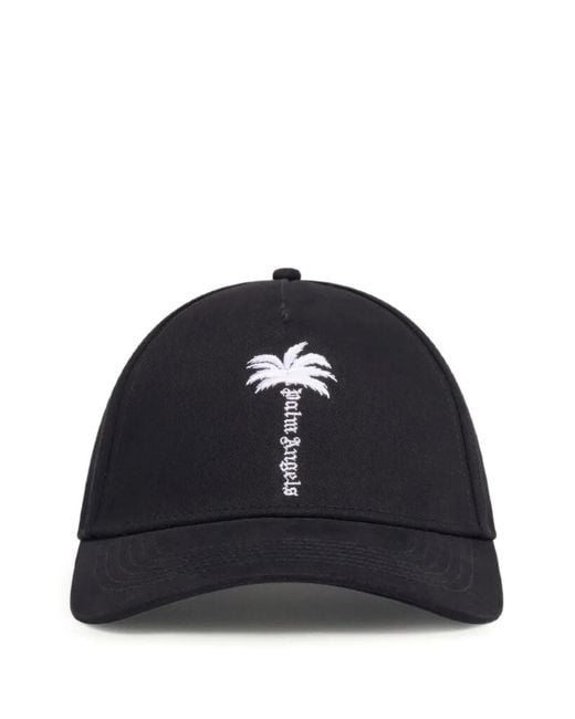 Palm Angels Blue Palm Tree Baseball Cap