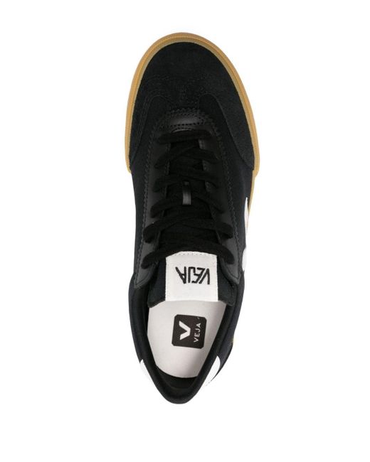 Veja Volley Canvas Sneakers in het Black voor heren