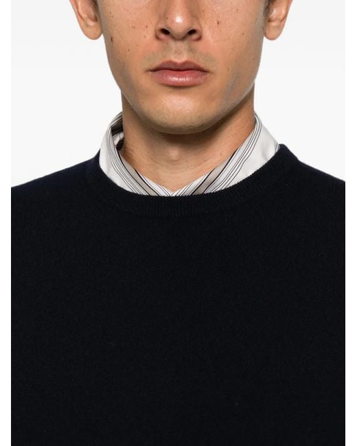 Extreme Cashmere Black Paolo Crew-Neck Long-Sleeve Sweater