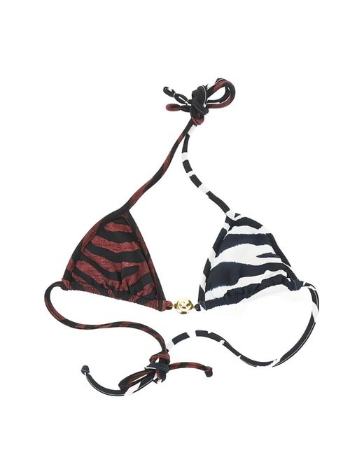 Reina Olga Black Splash Bikini Top