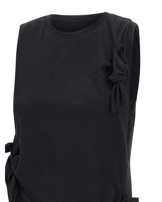 Elisabetta Franchi コットントップ Black