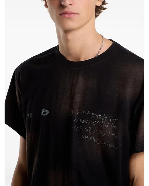 M I S B H V Black Mbh Warszawa T-Shirt