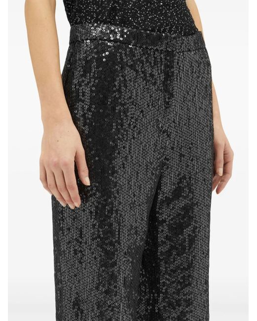 MSGM Black Chic Trousers For Fw24