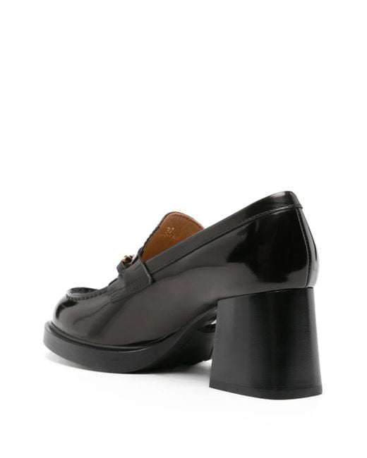 Tod's Black T Chain Detail Pumps