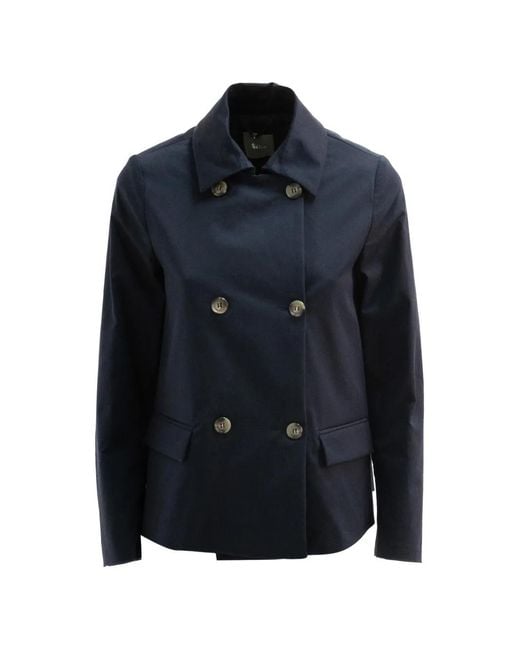 Kiltie Blue Double-Breasted Jacket