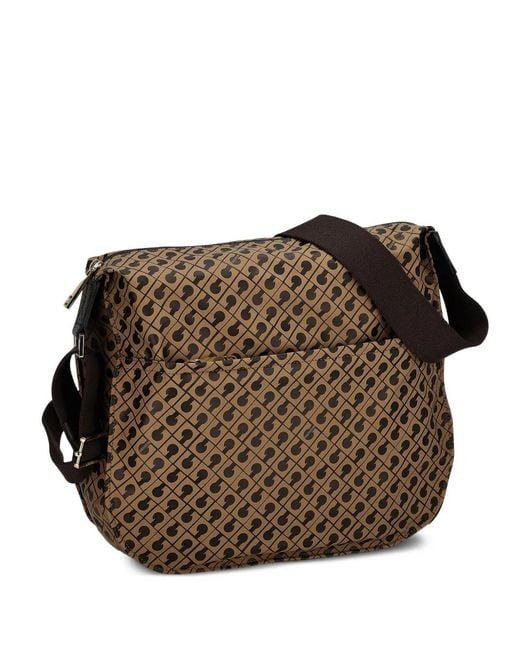 Mochila con motivo Gherardini de color Brown