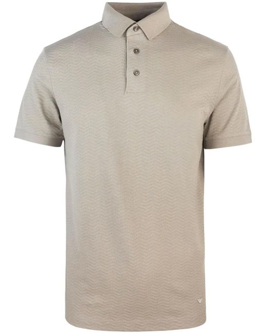 Emporio Armani Natural Logo Polo Shirt for men