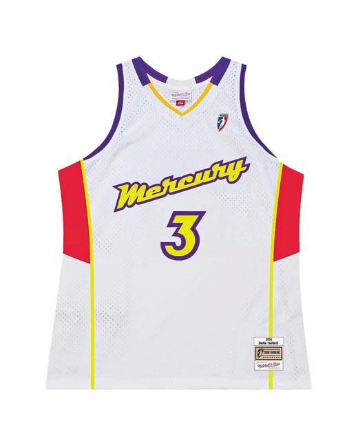 Mitchell & Ness White Swingman Phoenix Mercury Vest for men