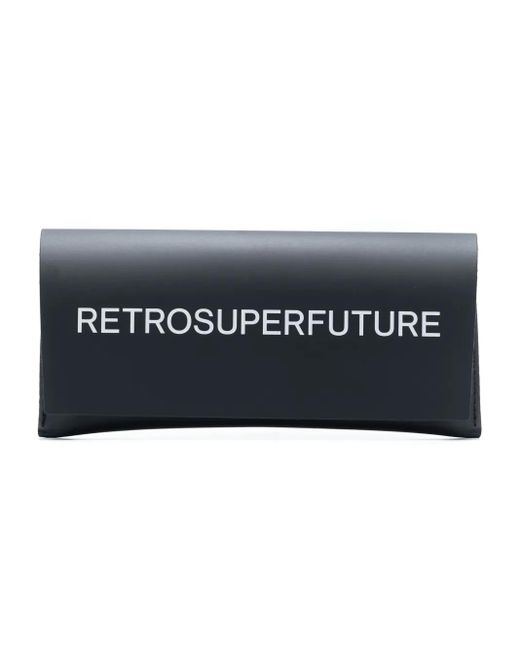 Retrosuperfuture Pink America Square-Frame Sunglasses