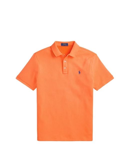 Polo Ralph Lauren Orange Short-Sleeve Polo Shirt for men
