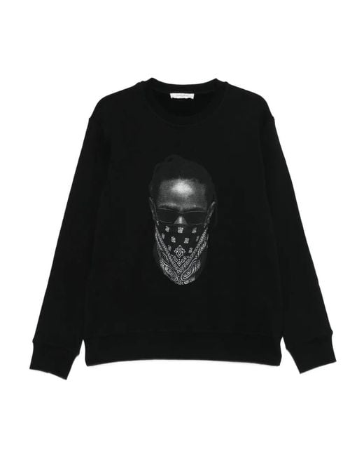 Ih Nom Uh Nit Black Graphic-Print Sweatshirt for men