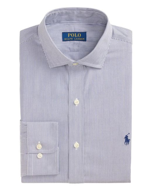 Polo Ralph Lauren Blue Striped Long-Sleeve Shirt for men
